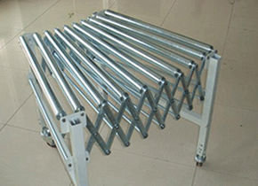 無動(dòng)力伸縮輸送機(jī)滾筒線